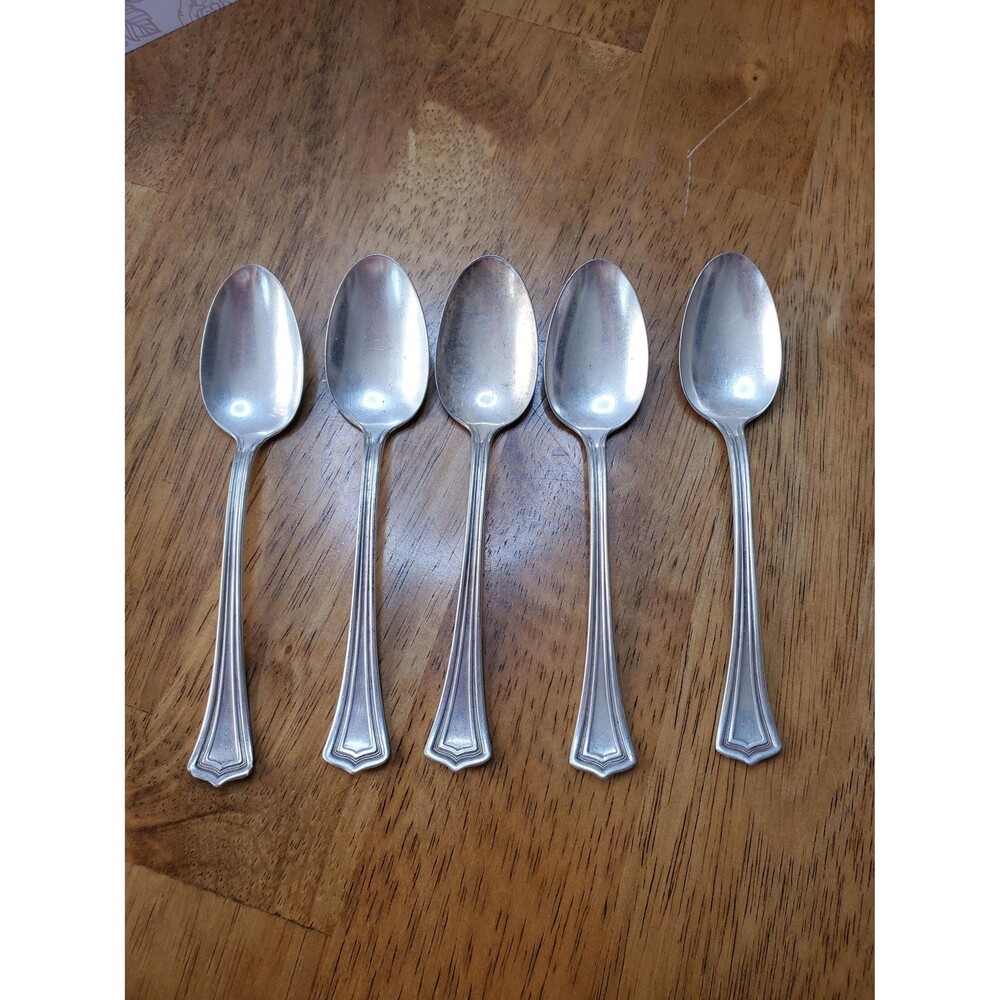 1881 Rogers Silver-Plated Teaspoons – Scotia Pattern Set